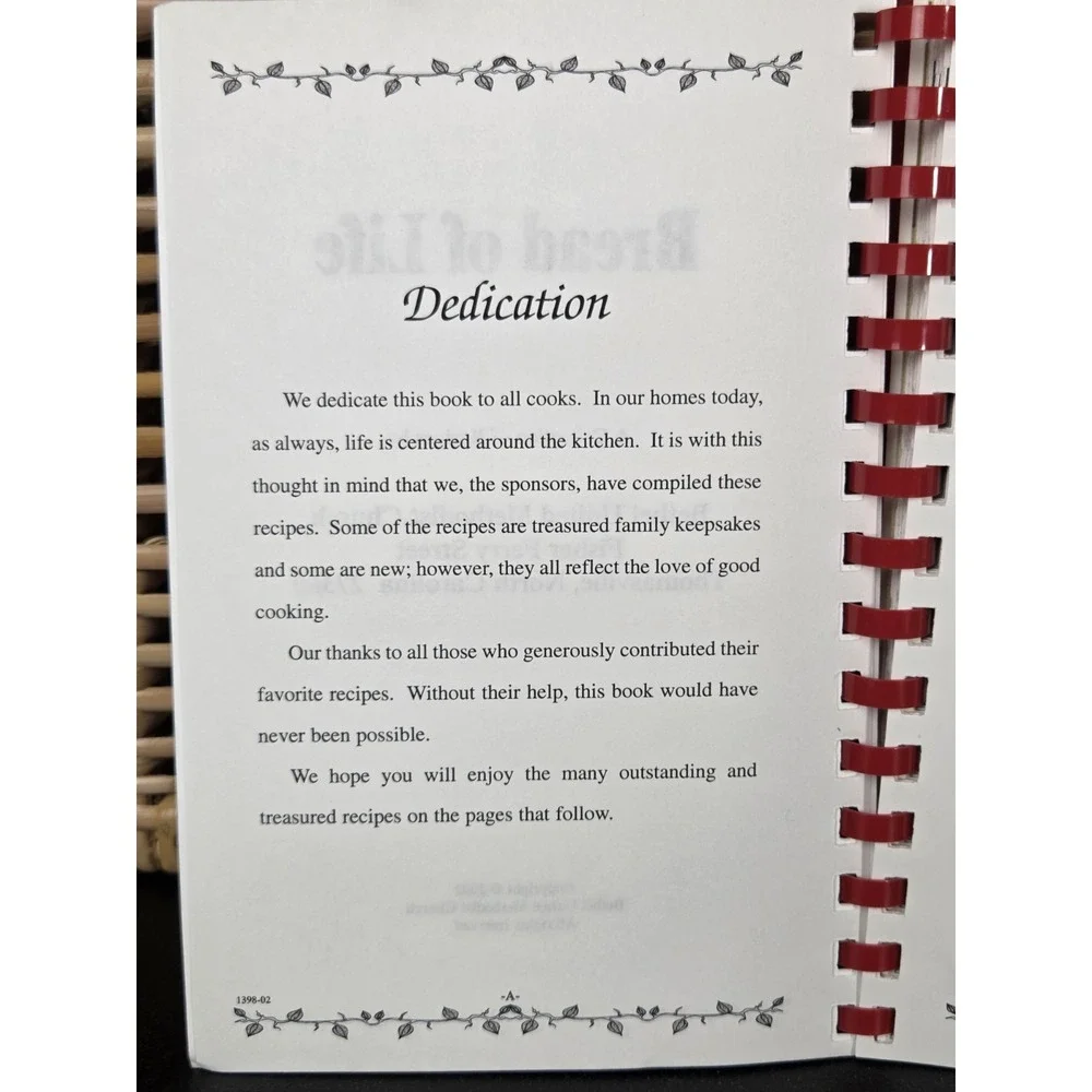 Bethel United Methodist Church Thomasville NC Cookbook 2002 North‎ Carolina